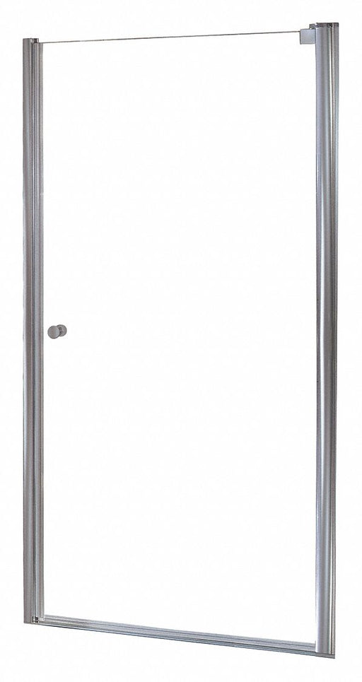 Shower Door Brush Nickel Pivot 72 in