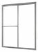 Shower Door Silver Dbl Slid 70 in