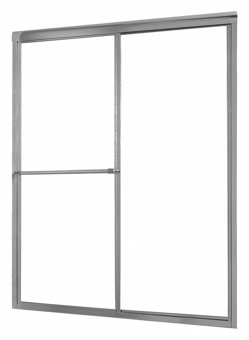 Shower Door Silver Dbl Slid 70 in