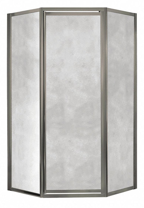 Shower Door Brush Nickel Neo-Angle 70 in