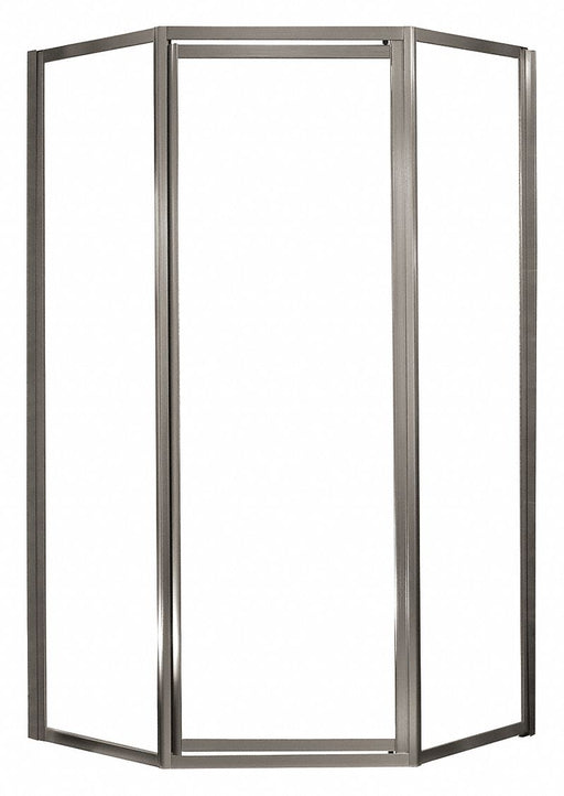 Shower Door Brush Nickel Neo-Angle 70 in