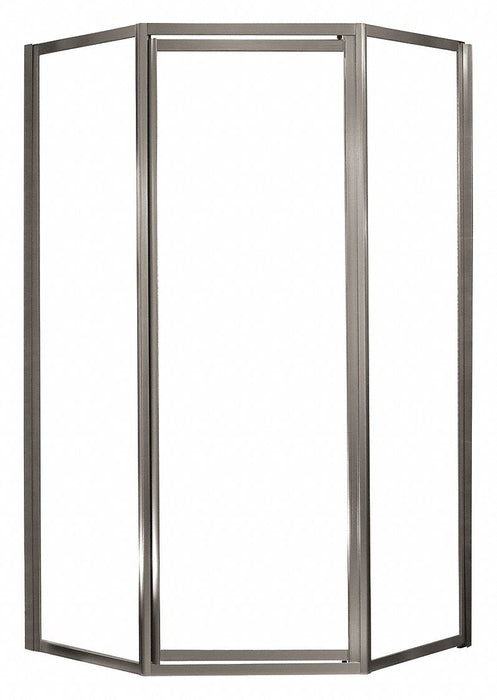 Shower Door Brush Nickel Neo-Angle 70 in