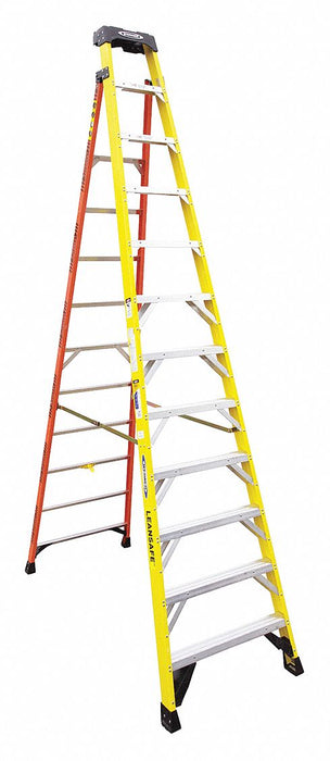 Stepladder 375 lb Load Cap. Fiberglass