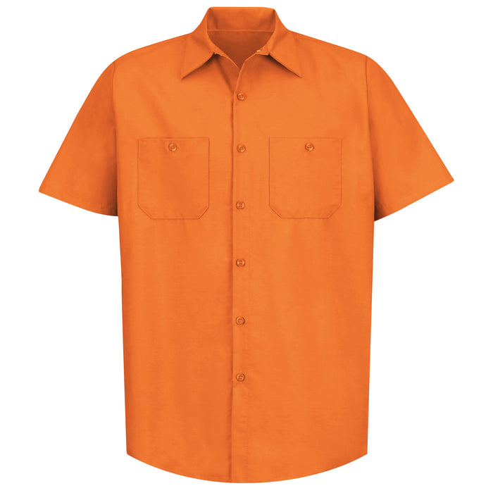 Men's Short Sleeve Industrial Work Shirt