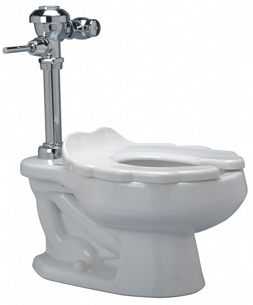 Flush Valve Toilet 10 Rough-In Floor