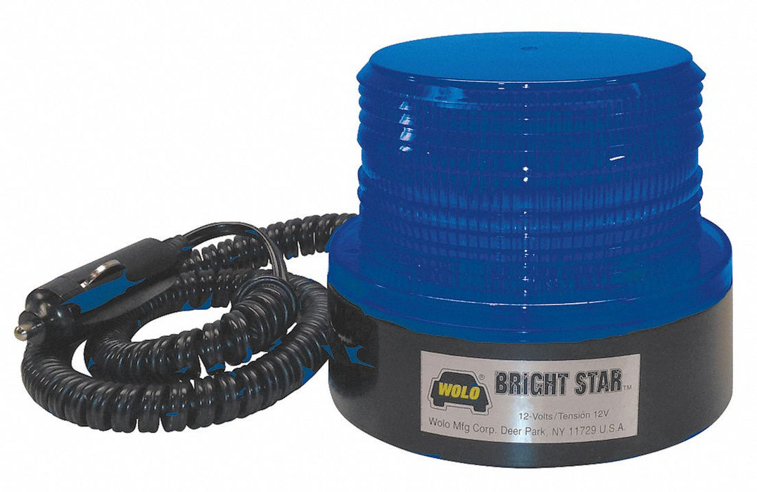 Stobe Light Blue Flashing