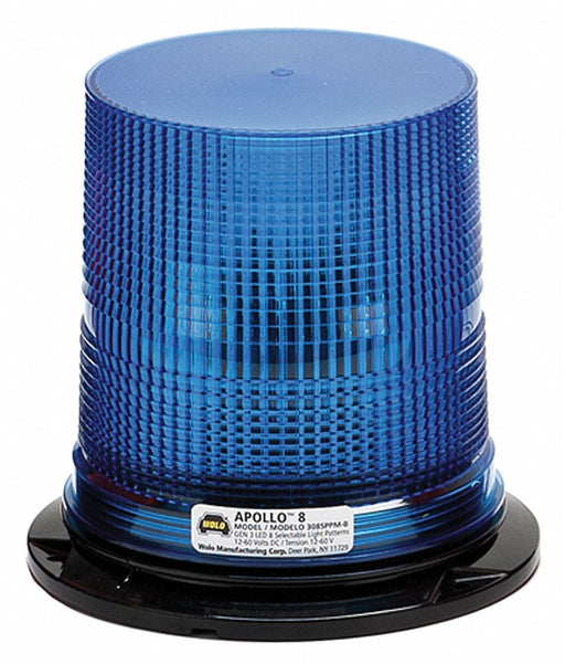 Strobe Light Blue Flashing