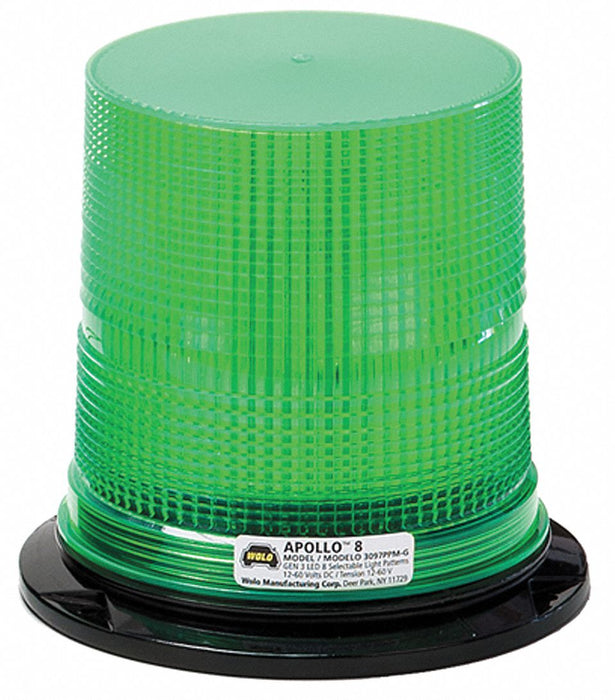 Strobe Light Green Flashing