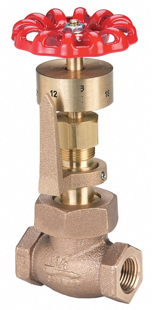 Gate Valve 1/2 in FNPT Bronze