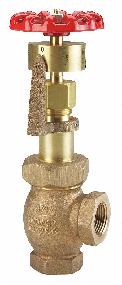 Gate Valve 3/4 in FNPT Bronze