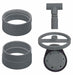 Backwater Valve 4 in PVC 120 Deg F