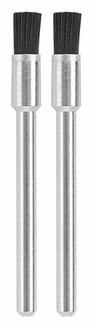 Rotary Tool Brush Straight 1/8 Dia PK2