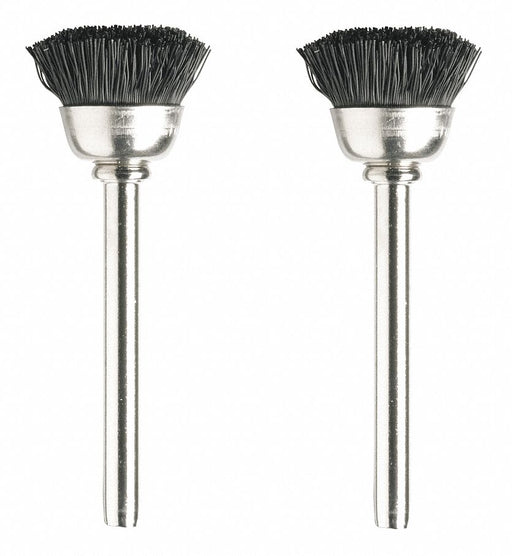 Rotary Tool Brush Cup 1/2 Dia PK2