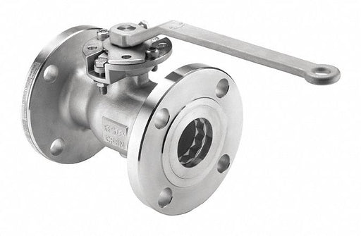 Manual 2-Way Ball Valve Flange 316 SS