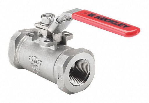 Manual 2-Way Ball Valve NPT 316 SS
