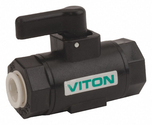 Manual 2-Way Ball Valve Push Polypro