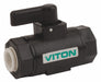 Manual 2-Way Ball Valve Push Polypro