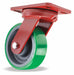 Plate Caster Swivel Polyurethane 7 3/4 H