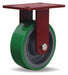 Plate Caster Rigid Polyurethane 7 1/2 H