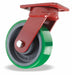 Plate Caster Swivel Polyurethane 7 1/2 H
