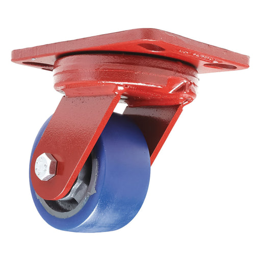 Plate Caster Swivel Polyurethane 5 5/8 H