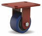 Plate Caster Rigid Polyurethane 5 5/8 H