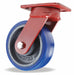 Plate Caster Swivel Polyurethane 7 1/2 H