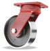 Plate Caster Swivel Steel 7 1/2 H