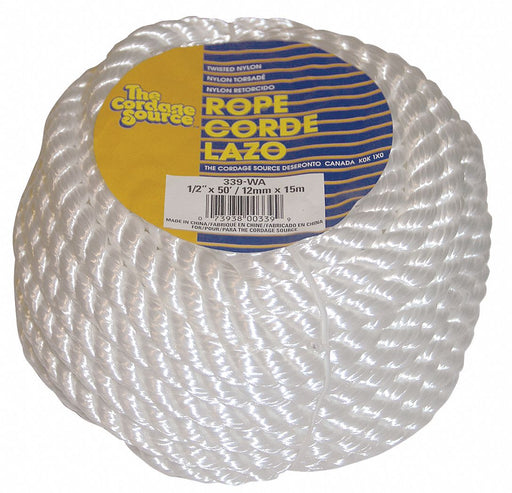 Gen. Purpose Utility Rope 1/2 Dia.x50 L