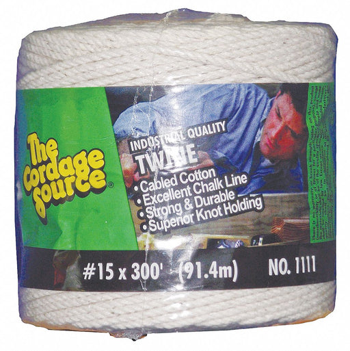Twine 1/16 in Dia x 300 ft L 5 lb