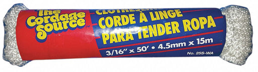 Gen. Purp. Utility Rope 3/16 Dia.x50 L