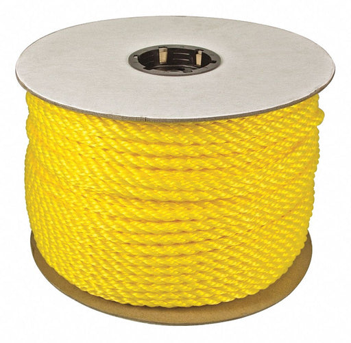 Rope Polypropylene 1/4 x 1200 ft Yellow