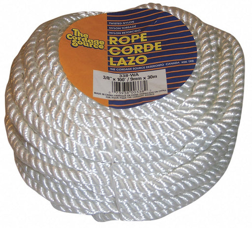 Gen. Purp. Utility Rope 3/8 Dia.x100 L