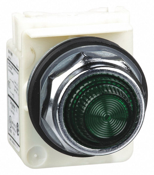 H4494 Pilot Light Green 30mm Incandescent