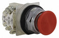 MushroomHeadPushButton NonIllum Red SPDT