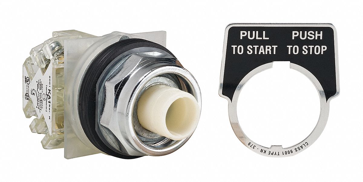 MushroomHeadPushButton Non-Illum SPDT