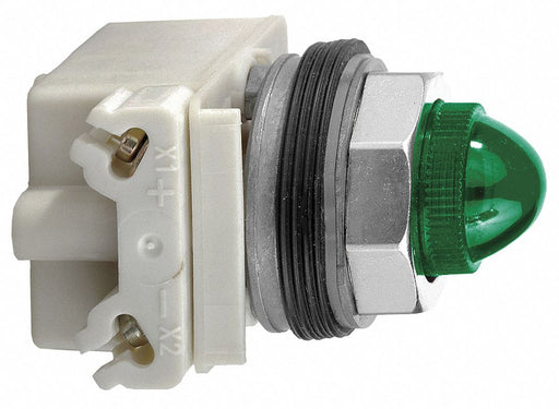 H6934 IllumPushButton FullVolt Red 1NO/1NC