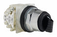 SelectorSwitch Non-Illum 3Pos 30mm Black
