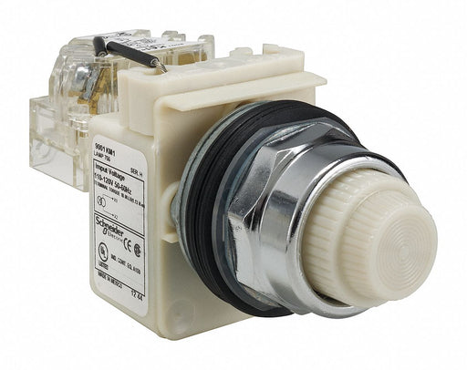 Pilot Light White 30mm Incandescent