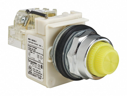 H4513 Pilot Light Yellow 30mm LED