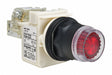 H6929 IllumPushButton FullVoltage Red SPDT