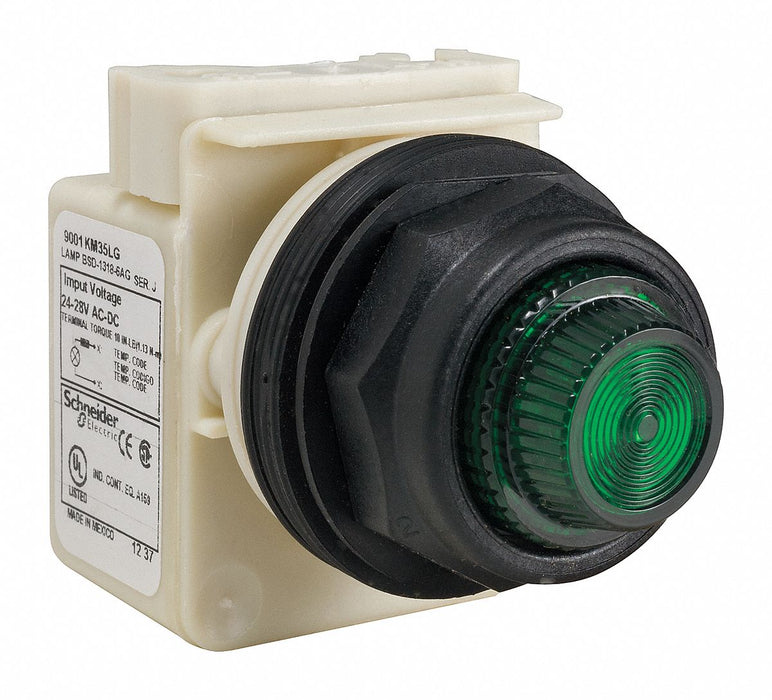 H4544 Pilot Light Green 30mm LED