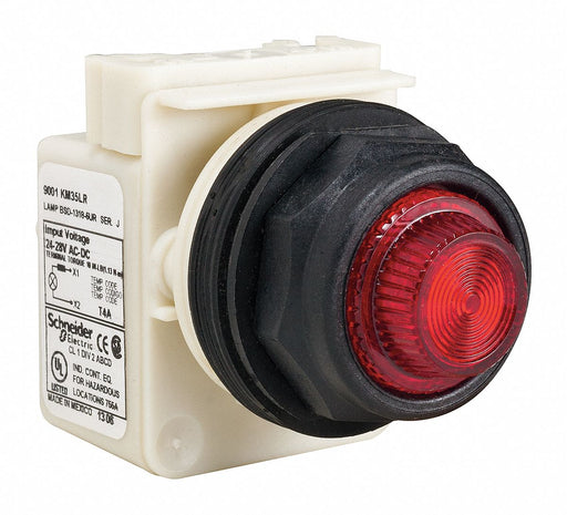 H4544 Pilot Light Red 30mm LED