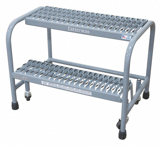 Rolling Ladder 30 in.H x 26 in.W 2 Steps