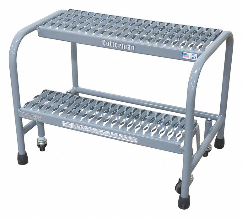 Rolling Ladder 30 in.H x 26 in.W 2 Steps