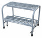 Rolling Ladder 30 in.H x 26 in.W 2 Steps