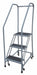 Rolling Ladder 60 in.H x 20 in.W Rubber
