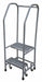 Rolling Ladder 50 in.H x 18 in.W 2 Steps