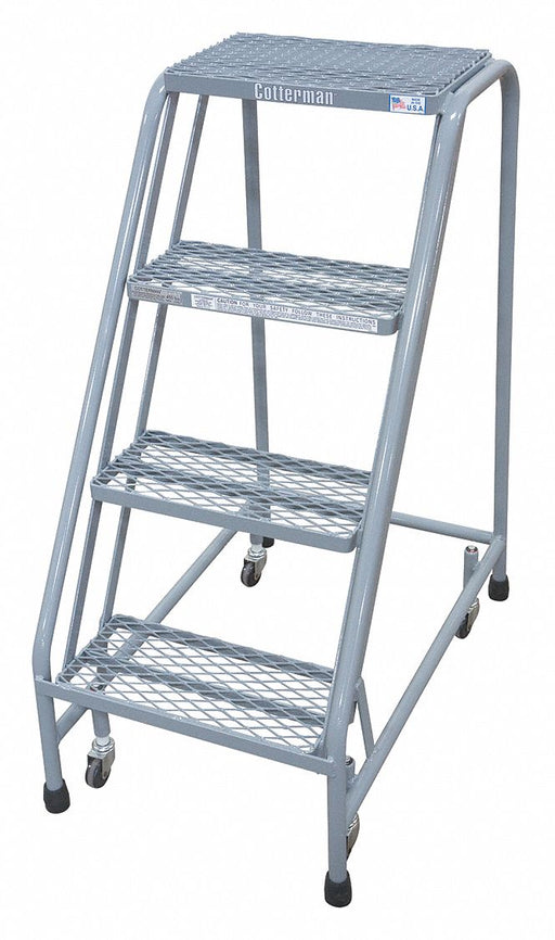 Rolling Ladder 30 in.H x 20 in.W 4 Steps