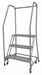 Rolling Ladder 60in.H x 20in.W Serrated